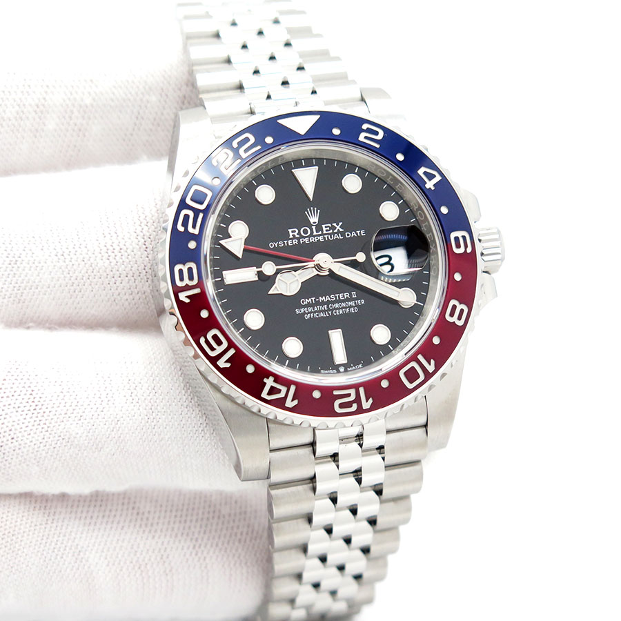 Rolex 126710BLRO GMT Master II on Jubilee
