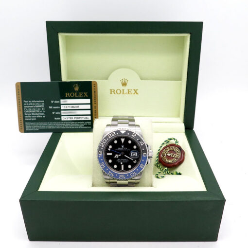 Alternative view of Rolex 116710BLNR GMT Master II
