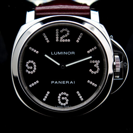 Panerai PAM 130 Luminor Base with Diamond Dial - Image 3