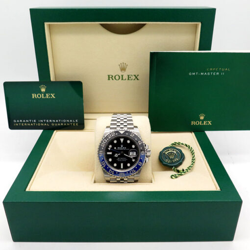 Alternative view of Rolex 126710BLNR GMT Master II on Jubilee