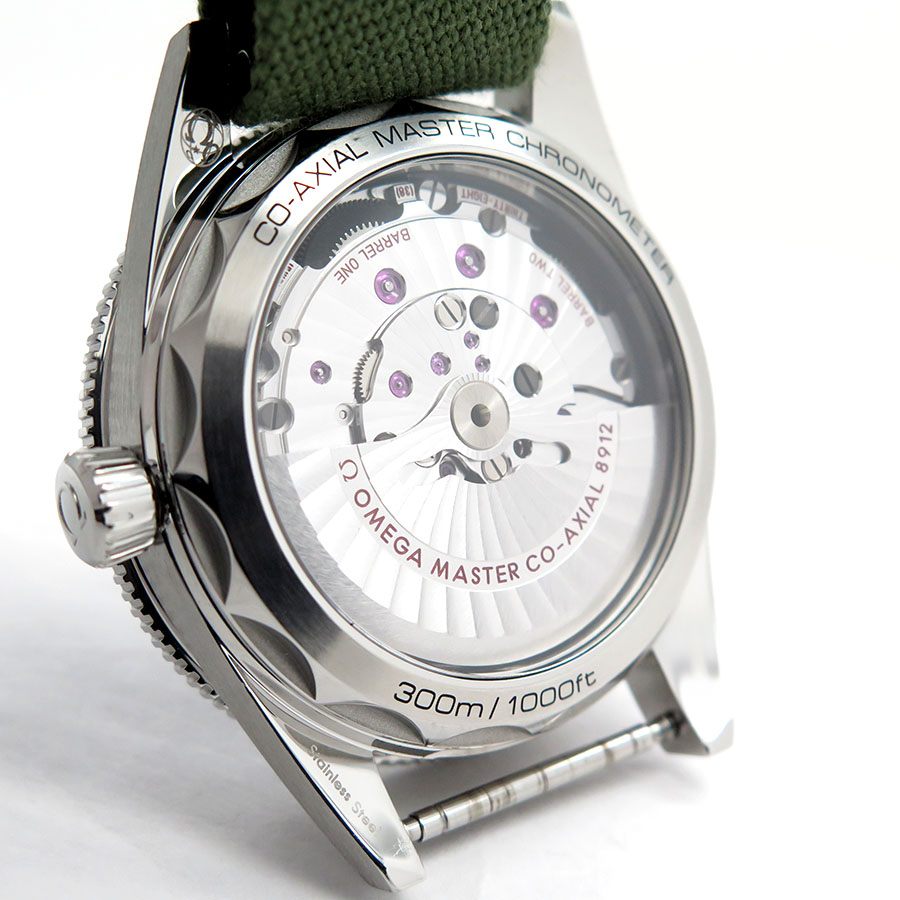 Omega Seamaster 300 Co‑Axial Master Chronometer 41 mm with Black Dial on NATO - Image 4