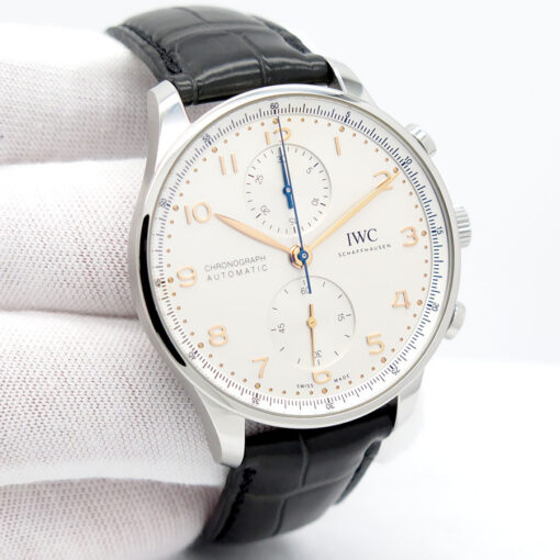 IWC IW371604 Portugieser Chronograph with Silver Dial 41mm