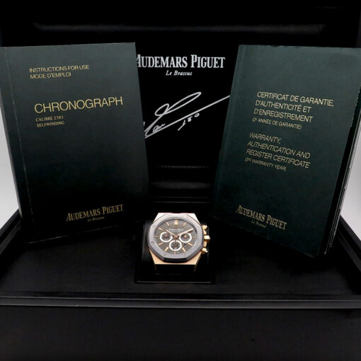 Alternative view of Audemars Piguet 26325OL Royal Oak 18K Rose Gold Leo Messi Limited Edition