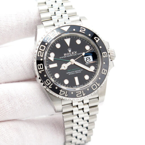 Rolex 126710GRNR GMT Master II on Jubilee