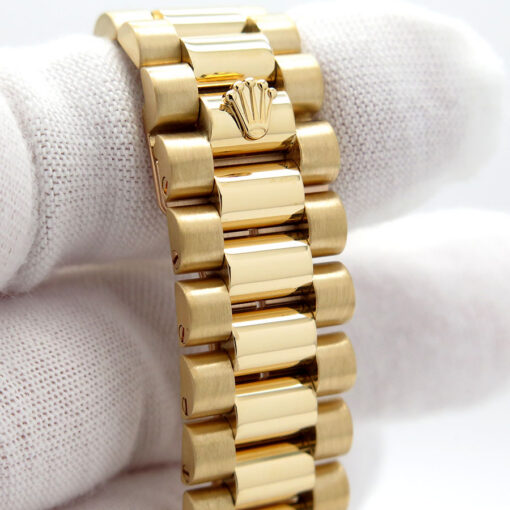 Rolex 18238 Day Date 18K Yellow Gold with White Roman Dial - Image 11