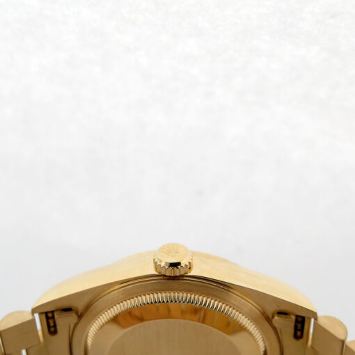 Rolex 18238 Day Date 18K Yellow Gold with White Roman Dial - Image 4