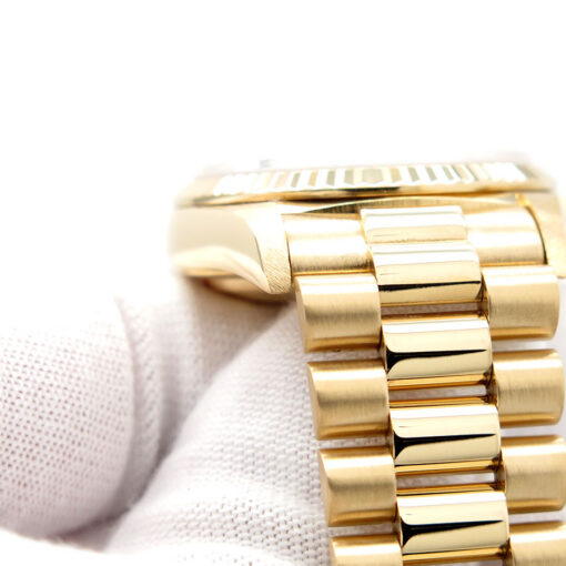 Rolex 18238 Day Date 18K Yellow Gold with White Roman Dial - Image 9