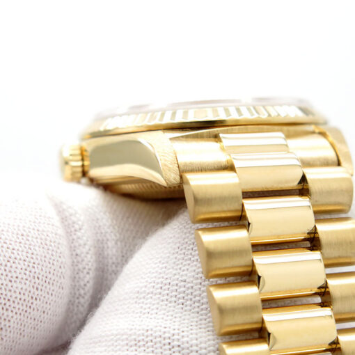 Rolex 18238 Day Date 18K Yellow Gold with White Roman Dial - Image 7