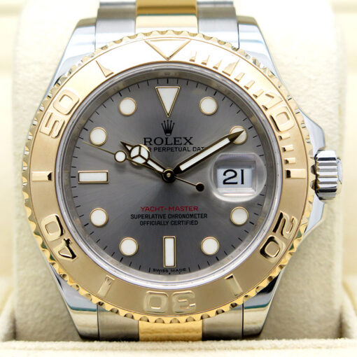 Rolex 16623 Yachtmaster 18K/SS with Slate Dial - Image 3