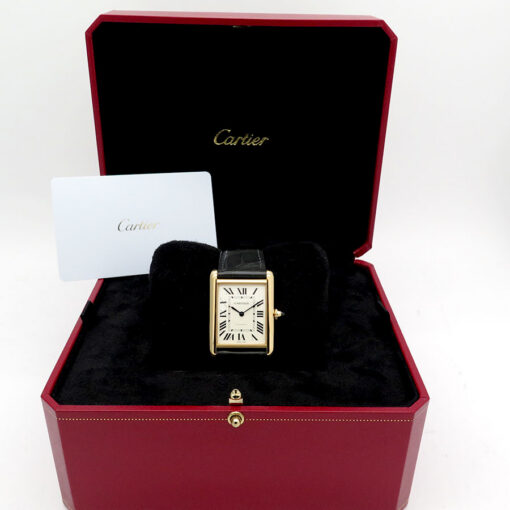 Alternative view of Cartier WGTA0357 Tank Louis Large 18K Yellow Gold Automatic