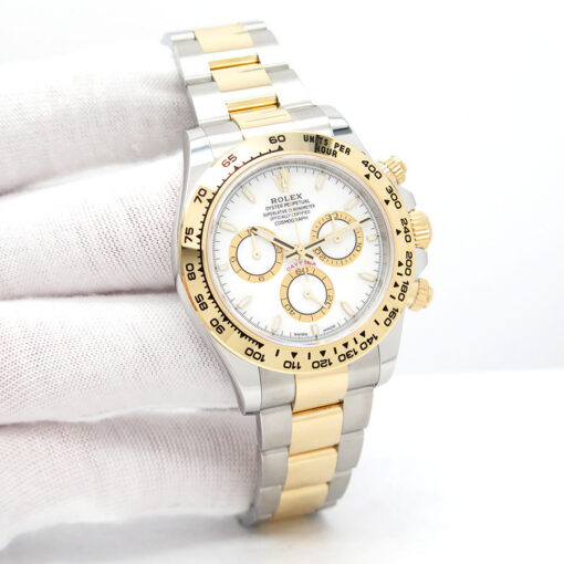 Rolex 126503 Cosmograph Daytona 18K/SS with White Dial