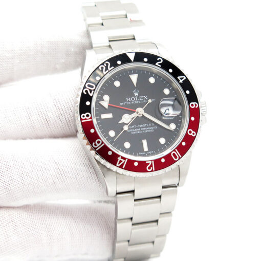 Rolex 16710 GMT Master II with Red/Black Bezel