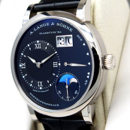 A. Lange & Sohne 192.029 Lange 1 18K White Gold with Black Dial - Image 4