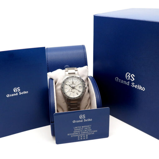Alternative view of Grand Seiko SBGE285 Spring Drive GMT Titanium
