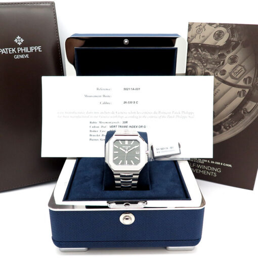 Alternative view of Patek Philippe 5821/1A Cubitus Automatic with Green Dial