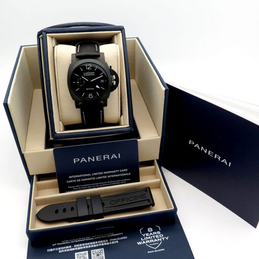Alternative view of Panerai PAM 1460 Luminor GMT Ceramica 40mm Automatic