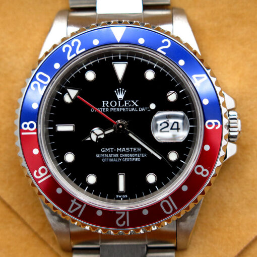 Rolex 16700 GMT Master with Red/Blue Bezel - Image 3