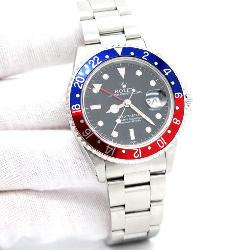 Rolex 16700 GMT Master with Red/Blue Bezel