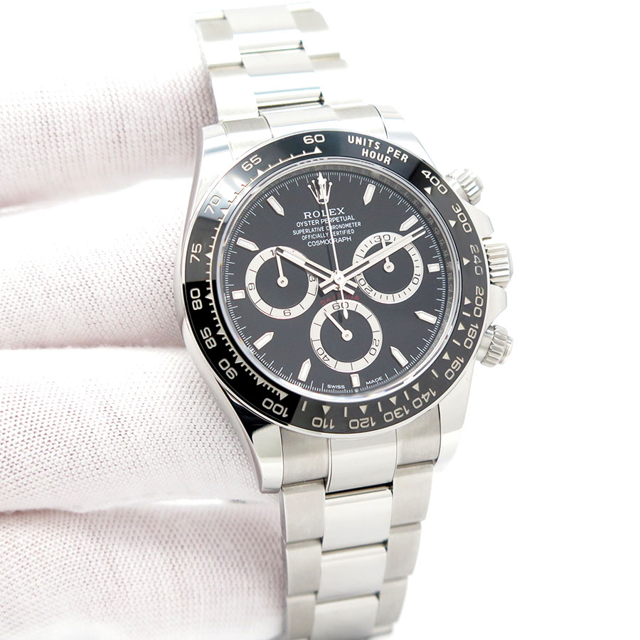 Rolex 126500LN Cosmograph Daytona with Black Dial