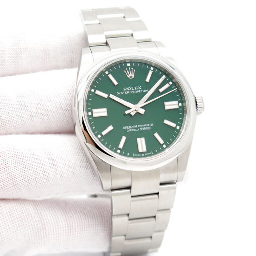 Rolex 134300 Oyster Perpetual 41 with Green Dial