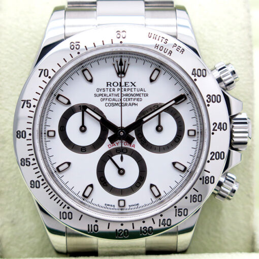 Rolex 116520 Cosmograph Daytona with White Dial - Image 3