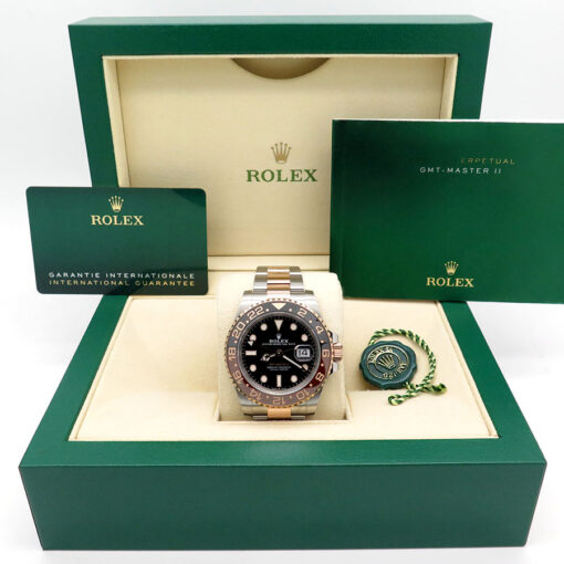 Alternative view of Rolex 126711CHNR GMT Master II 18K/SS