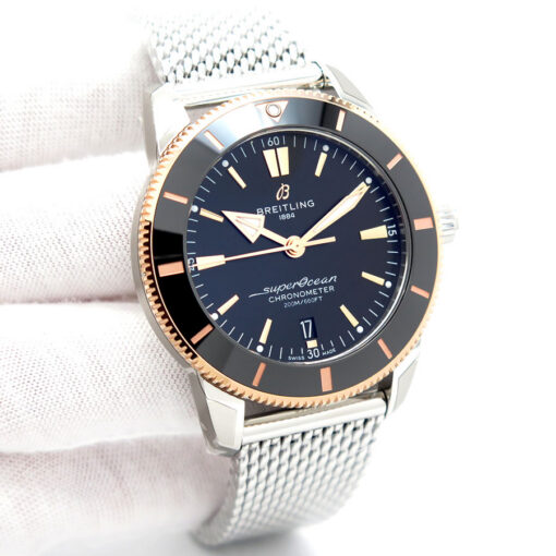 Breitling UB2030 Superocean Heritage 18K/SS with Black Dial 44mm