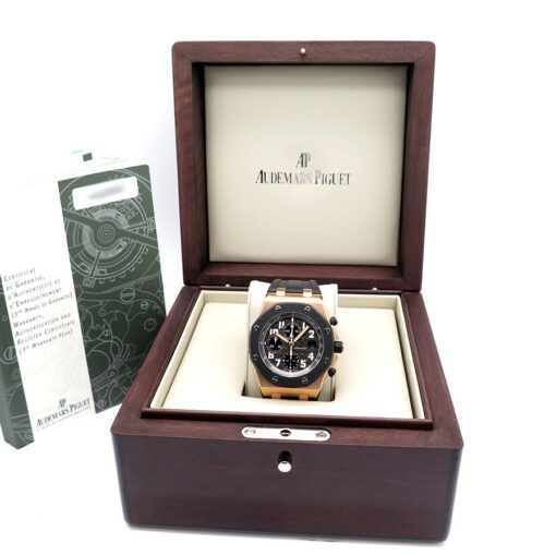 Alternative view of Audemars Piguet 25940OK Royal Oak Offshore Chronograph 18K Rose Gold