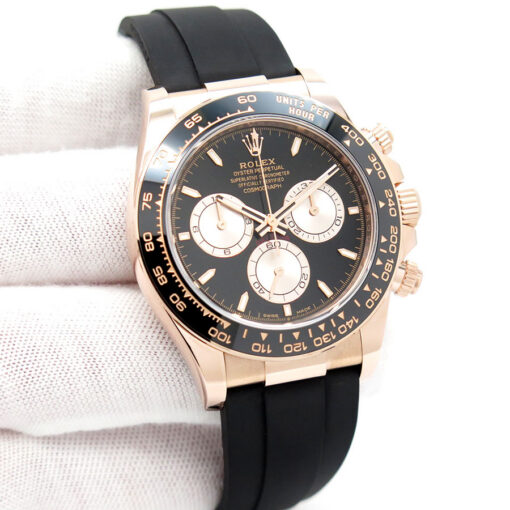 Rolex 126515LN Cosmograph Daytona 18K Rose Gold with Black Dial
