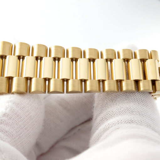 Rolex 118238 Day Date 18K Yellow Gold with Champagne Stick Dial - Image 6
