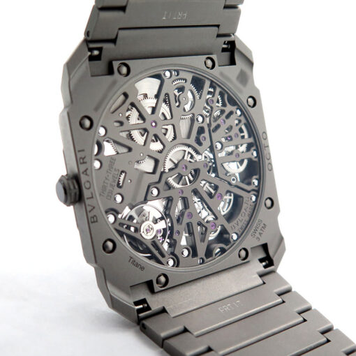 Bulgari 103610 Octo Finissimo Skeleton 8 Days Titanium - Image 4