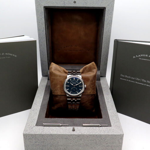 Alternative view of A. Lange & Sohne 363.179 Odysseus with Blue Dial