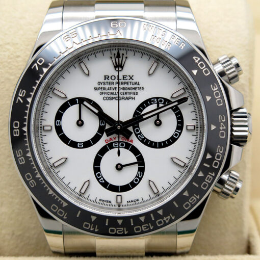 Rolex 126500LN Cosmograph Daytona with White Dial - Image 3