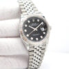 Rolex 126234 Datejust with Black Diamond Dial on Jubilee