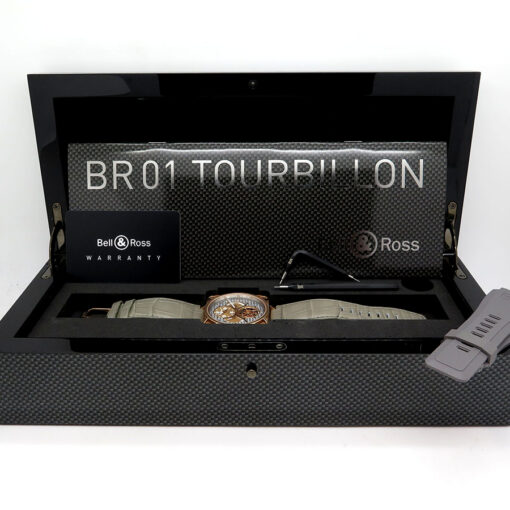 Alternative view of Bell & Ross BR 01 Aviation Limited Edition Tourbillon 18K Rose Gold