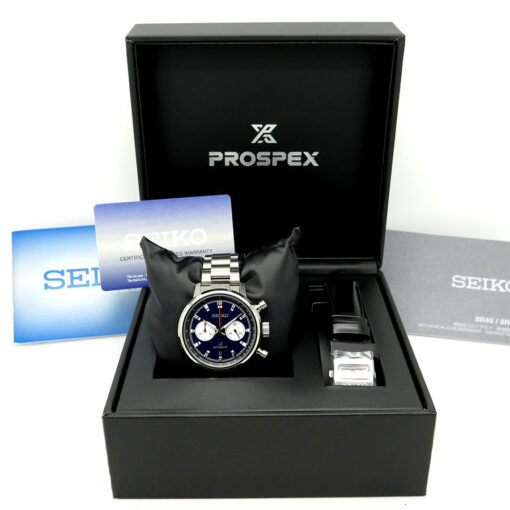 Alternative view of Seiko SRQ043 Prospex Speedtimer Chronograph with Blue Dial