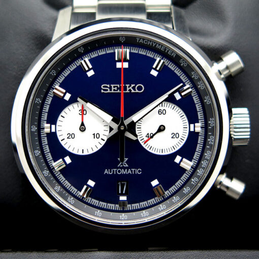 Seiko SRQ043 Prospex Speedtimer Chronograph with Blue Dial - Image 3