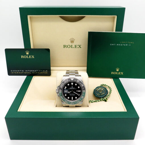 Alternative view of Rolex 126720VTNR GMT Master II on Oyster