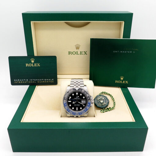 Alternative view of Rolex 126710BLNR GMT Master II on Jubilee