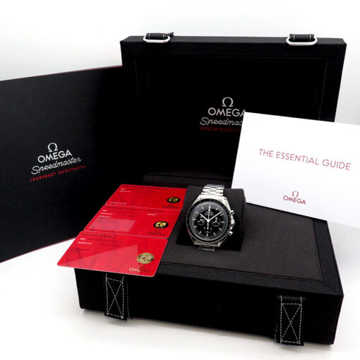 Alternative view of Omega Speedmaster Professional Moonwatch with 3861 Movement