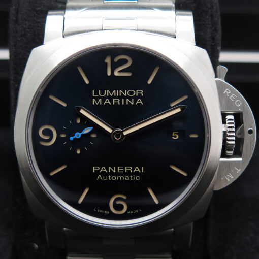 Panerai PAM 1058 Luminor Marina 1950 44mm with Blue Dial - Image 3