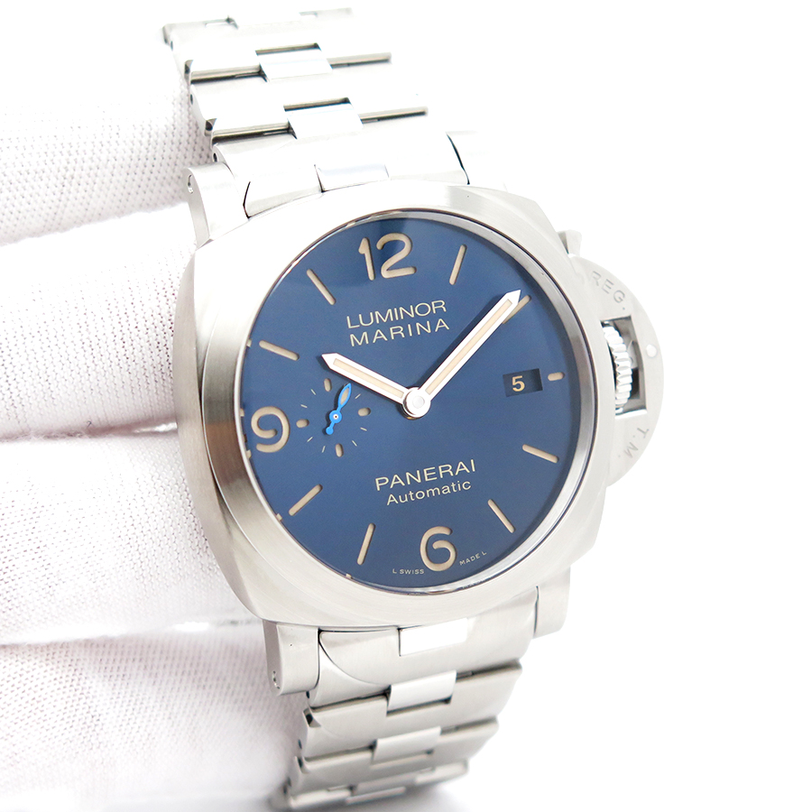 Panerai PAM 1058 Luminor Marina 1950 44mm with Blue Dial