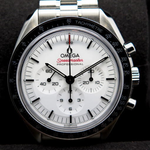Omega Speedmaster Professional Moonwatch “Sapphire Sandwich” with White Dial - Image 3