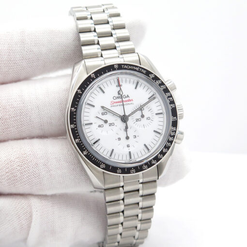 Omega Speedmaster Professional Moonwatch “Sapphire Sandwich” with White Dial