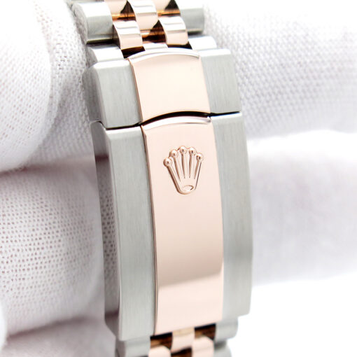 Rolex 126331 Datejust 41 18K/SS with Slate Roman Dial on Jubilee - Image 7