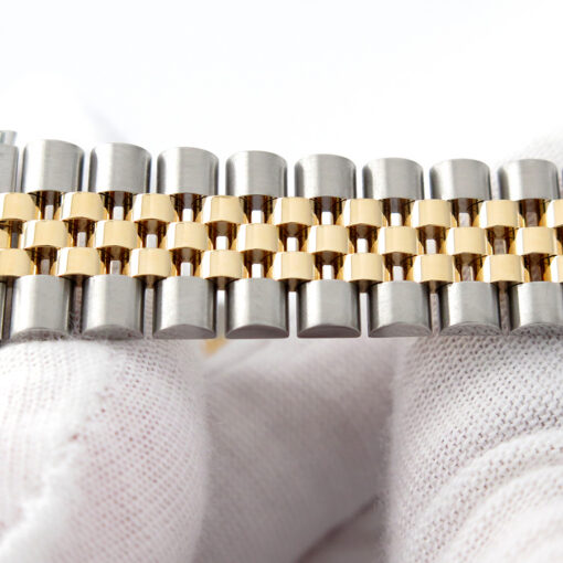 Rolex 278273 Datejust 18K/SS with Black Mother of Pearl Diamond Dial on Jubilee - Image 9