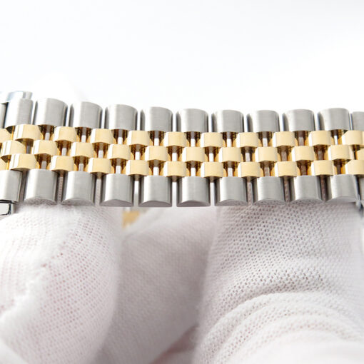 Rolex 278273 Datejust 18K/SS with Black Mother of Pearl Diamond Dial on Jubilee - Image 7