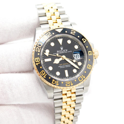 Rolex 126713GRNR GMT Master II 18K/SS on Jubilee