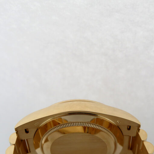 Rolex 228238 Day Date 40 18K Yellow Gold with Champagne Stick Dial - Image 5
