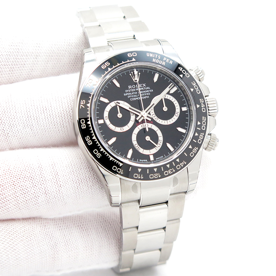 Rolex 126500LN Cosmograph Daytona with Black Dial